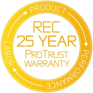 REC25 Year ProTrust Warranty REC25 Year ProTrust Warranty