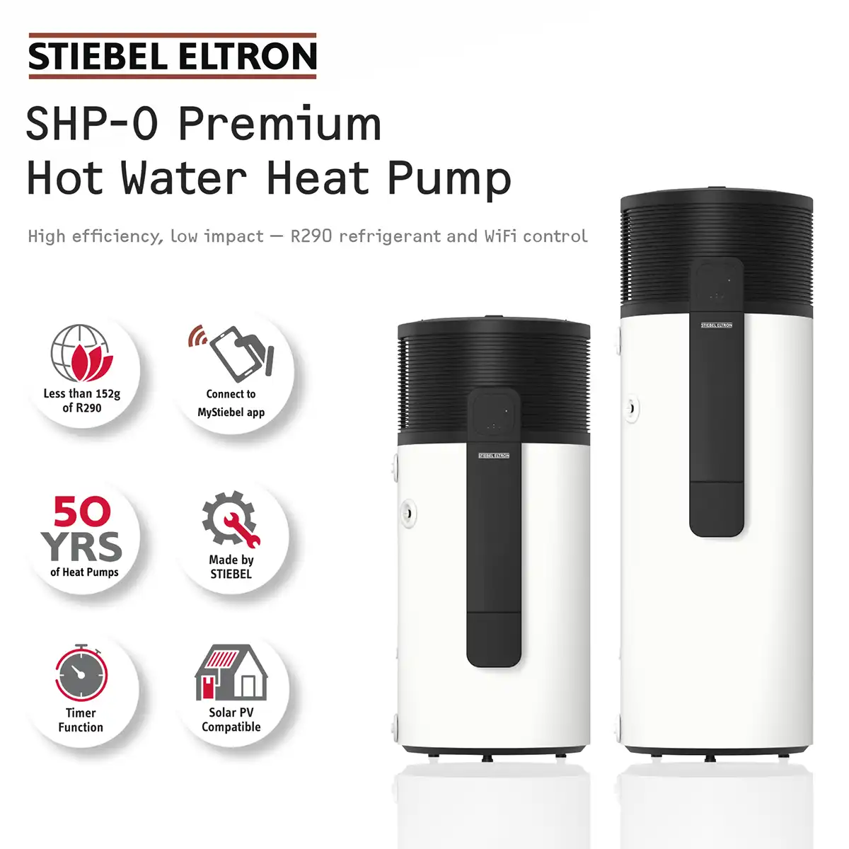 Hot water heat pumps STIEBEL ELTRON Hot Water Heat Pumps