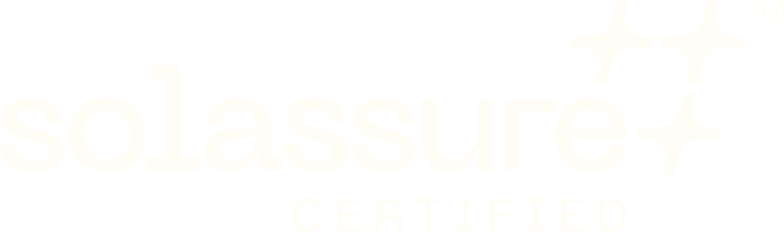 Solassure Certified Solassure Certified